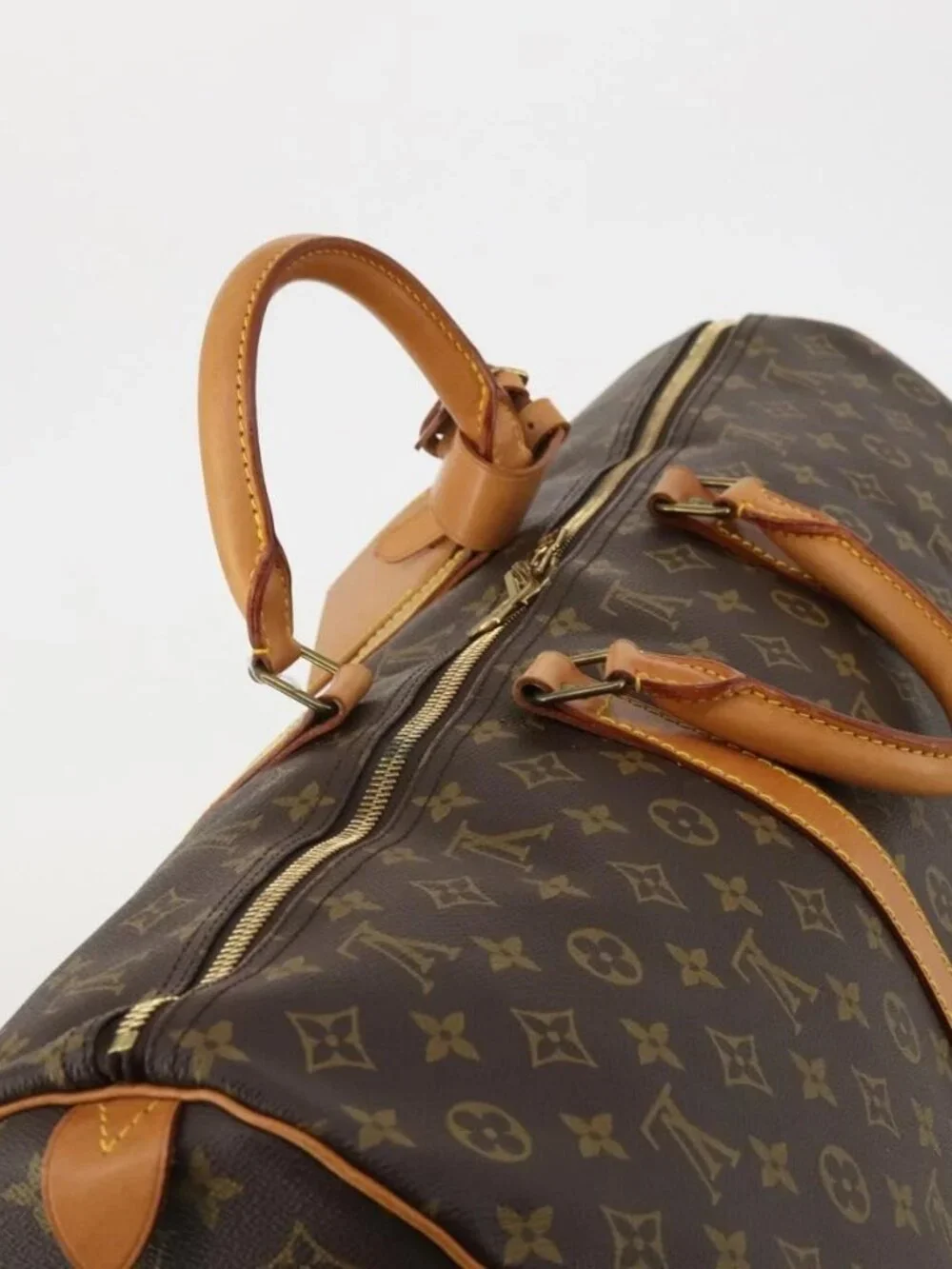 LOUIS VUITTON Monogram Keepall 60 Boston Bag M41422 LV Auth ep14883V